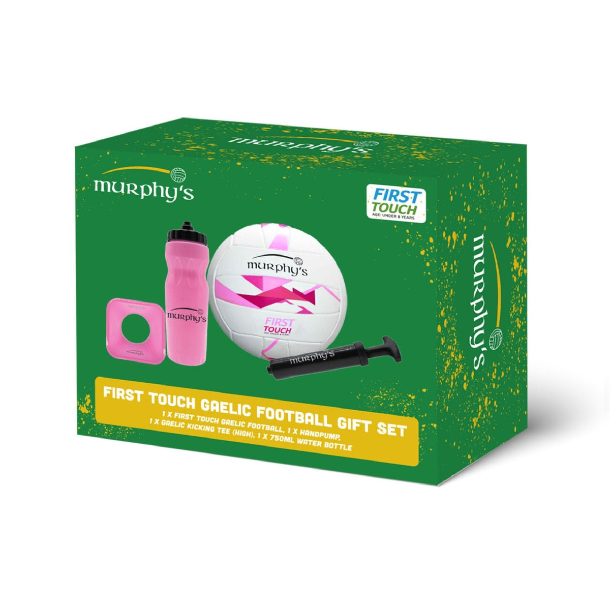 Murphy's First Touch Gaelic Football Gift Set - Pink - RAQUETS/BALLS/GOLF/DARTS - Beattys of Loughrea
