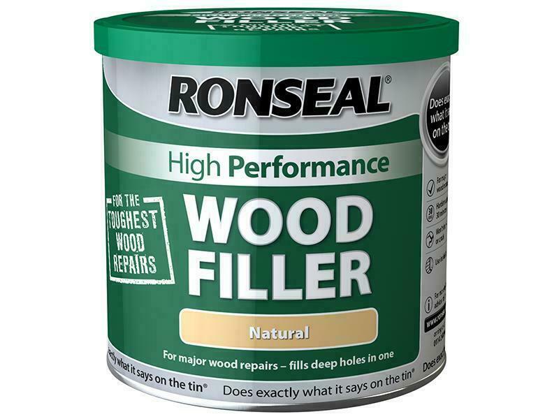 Ronseal High Performance Ready Mixed Natural Wood Filler 1kg - WOOD FILLER - Beattys of Loughrea
