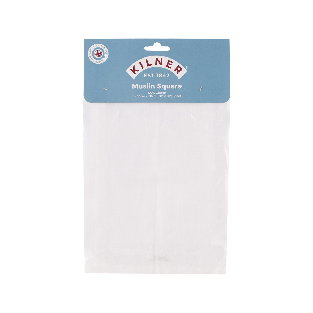 Kilner Muslin Square 50 x 50cm