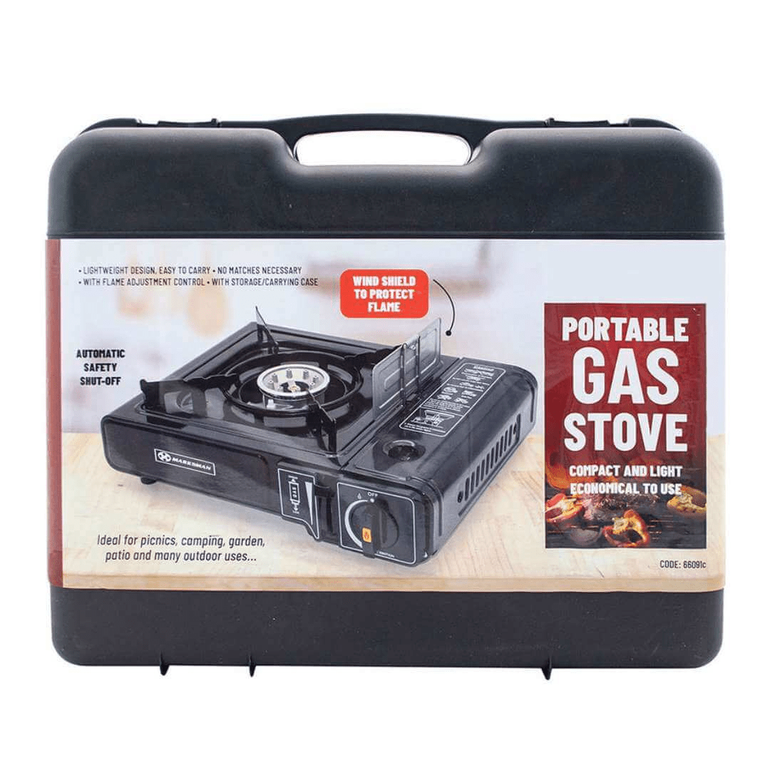 Marksman Portable Gas Stove - GAS CAMPING STOVES - Beattys of Loughrea