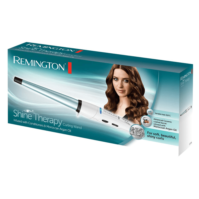 Remington Shine Therapy Curling Wand CI53W - CURLERS/CRIMPERS/STRAIGHTENERS - Beattys of Loughrea