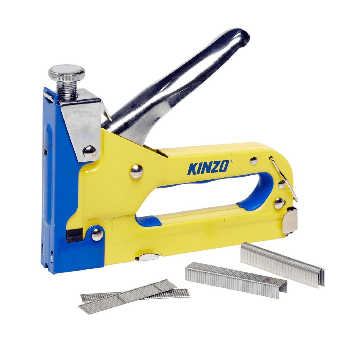 KINZO Stapler With 1500 Staples - RIVETERS/NAIL GUN/STAPLER - Beattys of Loughrea
