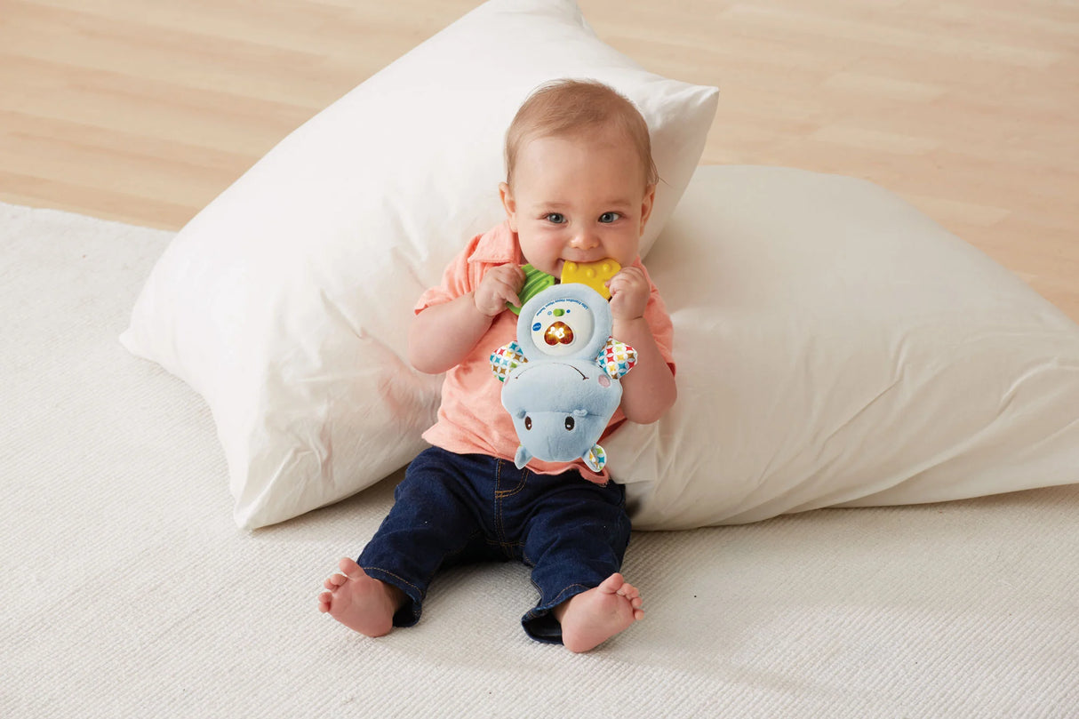 Little Friendlies Happy Hippo Teether - VTECH/EDUCATIONAL - Beattys of Loughrea