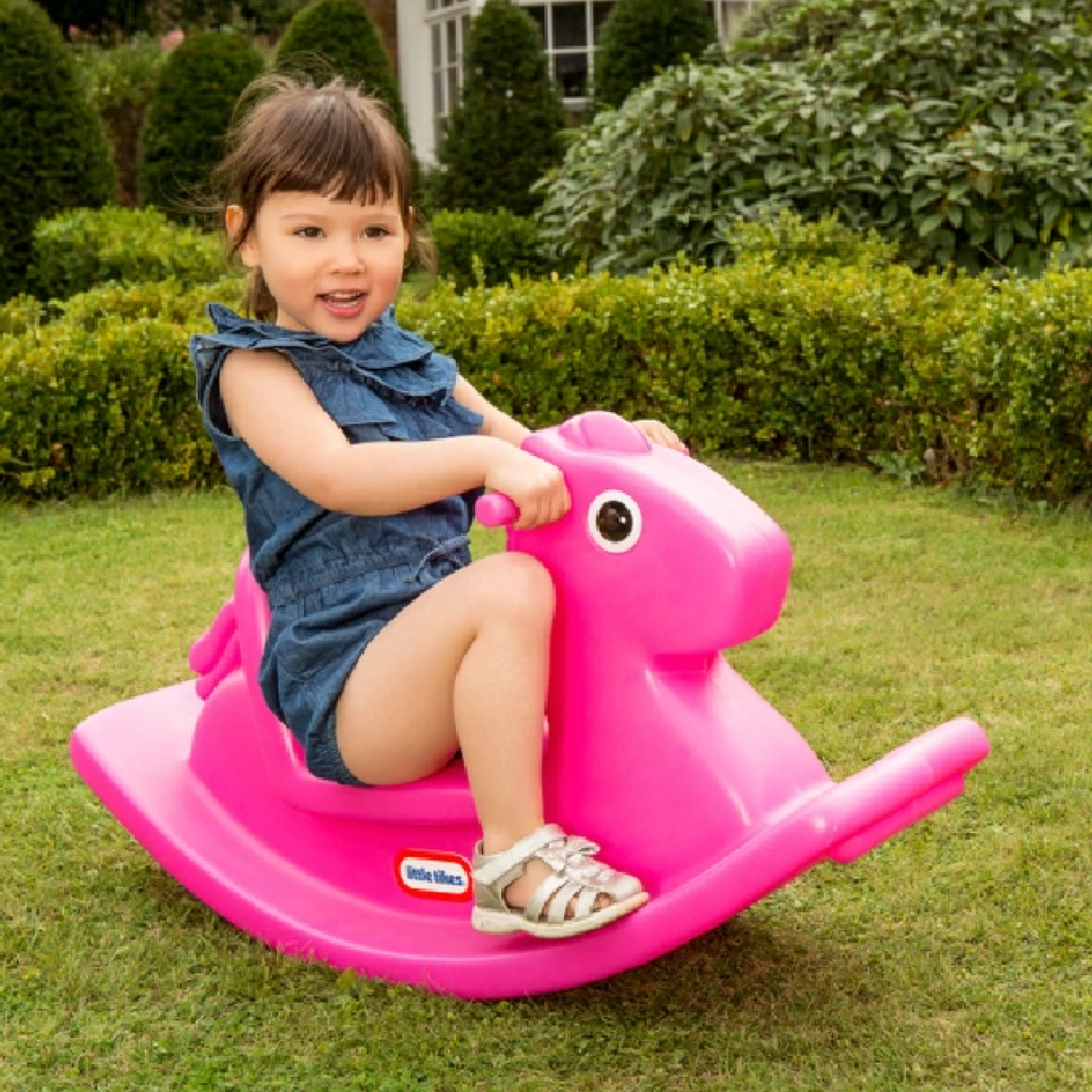 Little Tikes Rocking Horse Magenta - BABY TOYS - Beattys of Loughrea