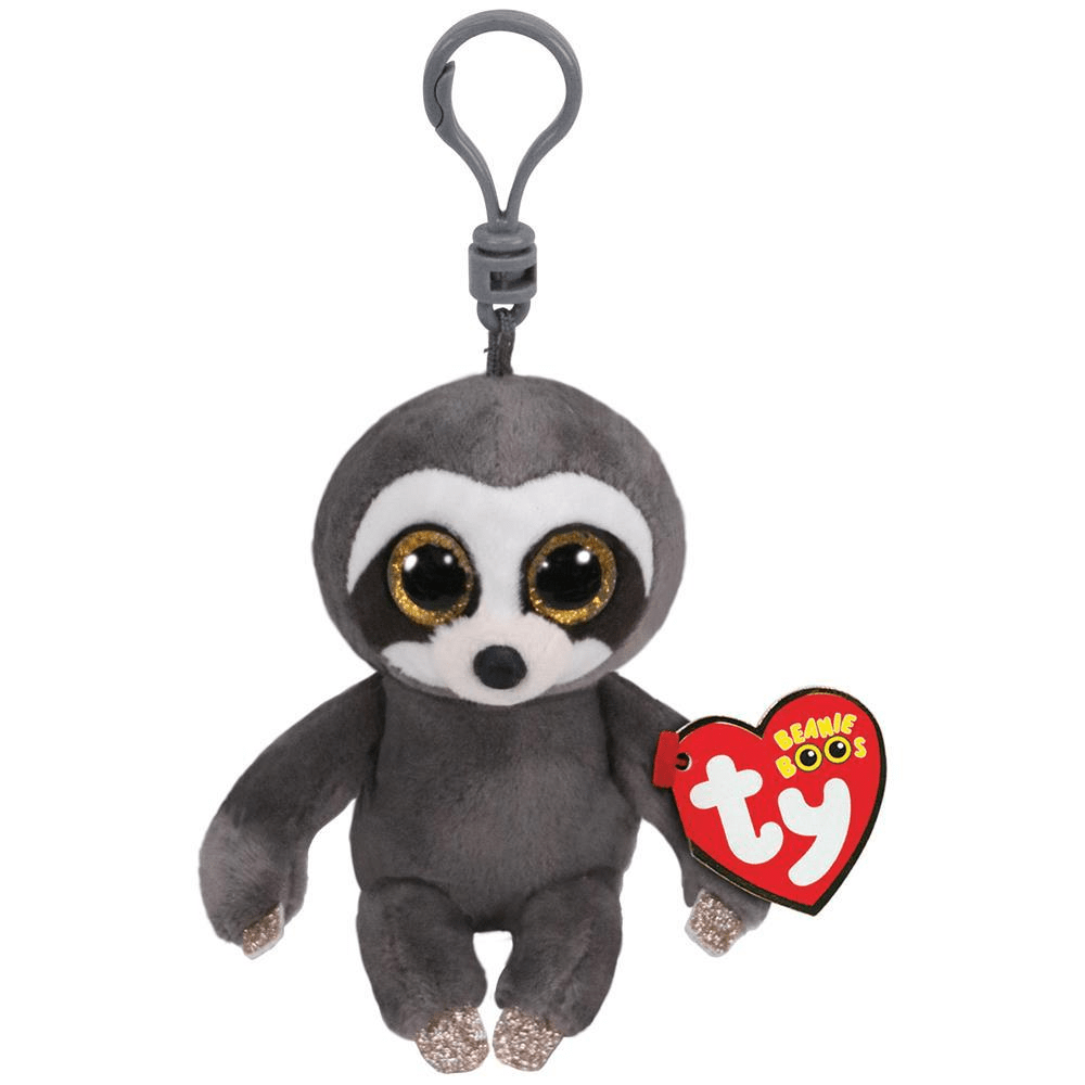 TY Dangler Sloth - Boo Keyring - SYLVANIAN / BEANIE BABIES - Beattys of Loughrea