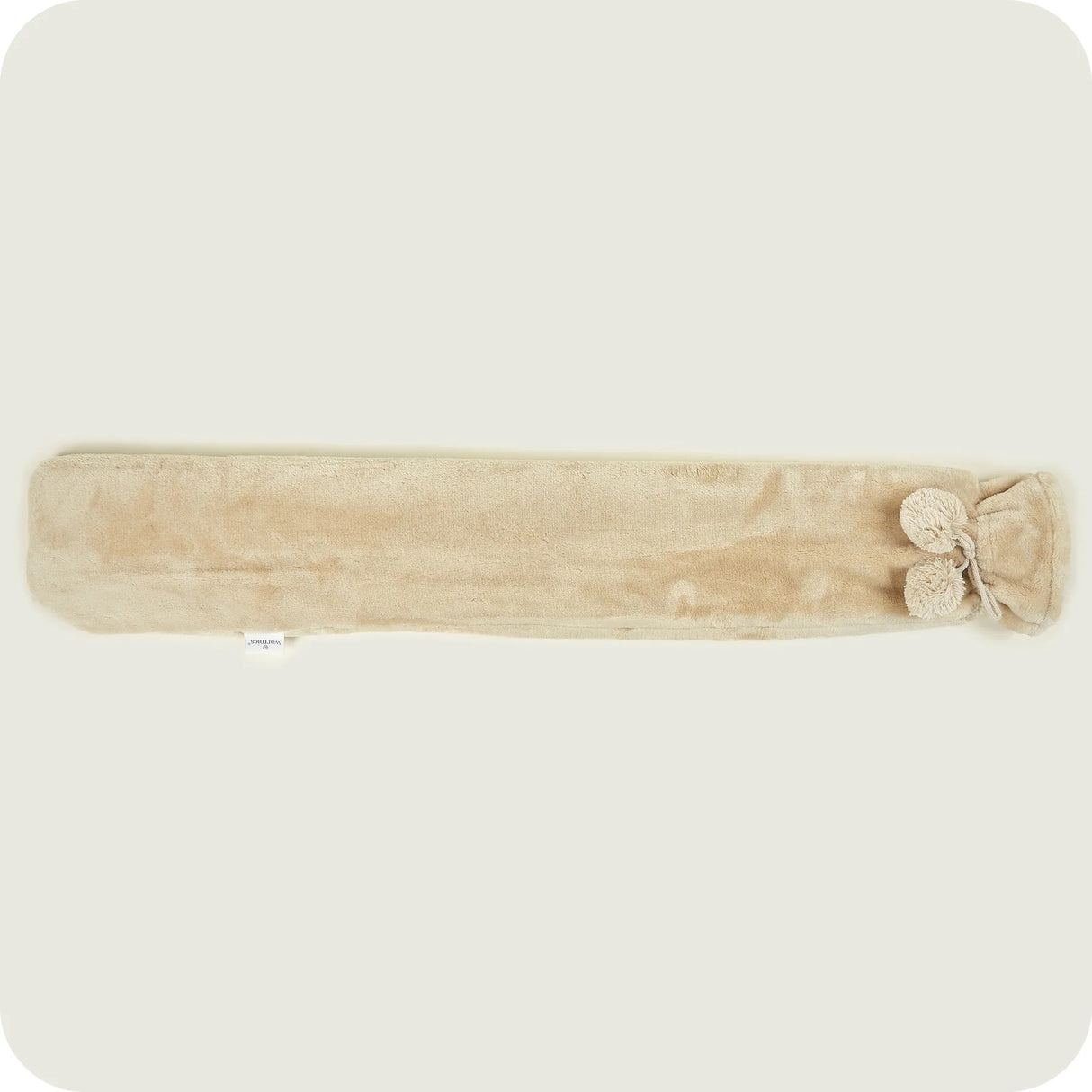 Warmies Long Hot Water Bottle Taupe Fleece - H/H - HOT WATER BOTTLE - Beattys of Loughrea