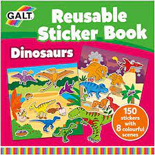 Reuseable Sticker Book Dinosaurs
