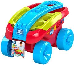 Mega Bloks Shapes Sorting Wagon Blue - Beattys of Loughrea | www.beattys.ie