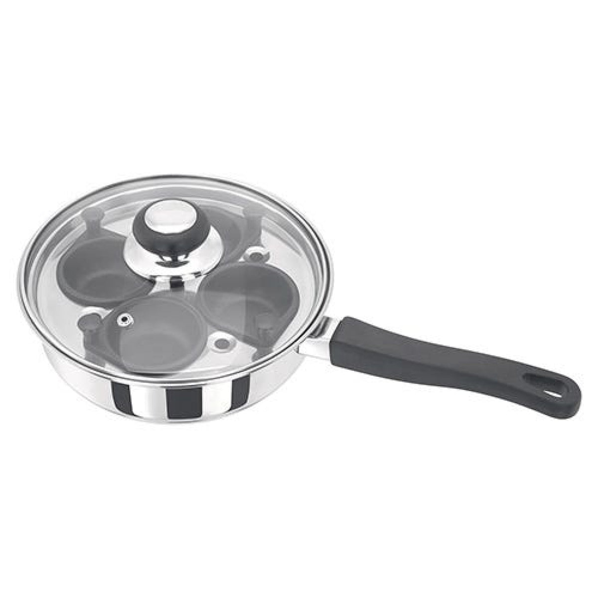 Judge Stainless Steel 20cm 4 Cup Egg Poacher