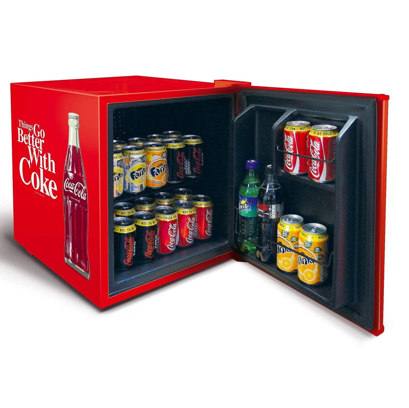 Husky 43 Litre Coca Cola Mini Fridge/Drinks Cooler - FRIDGE PORTABLE/ CAMPING - Beattys of Loughrea