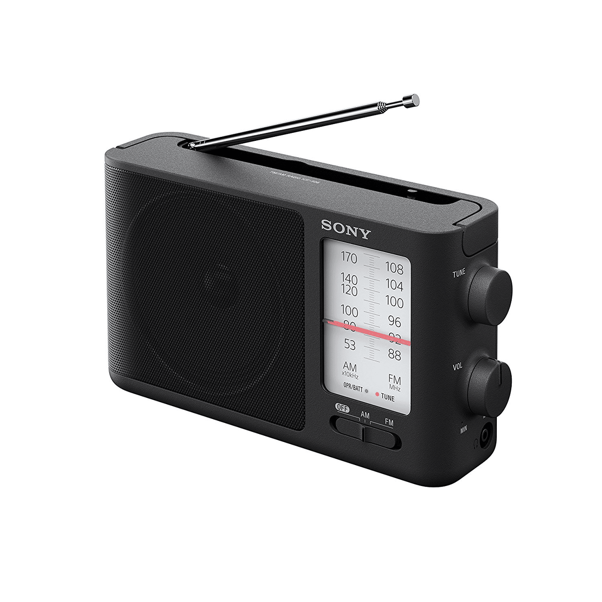 Sony Analog Tuning Portable AM/FM Radio | ICF506CEK - Beattys of Loughrea | www.beattys.ie