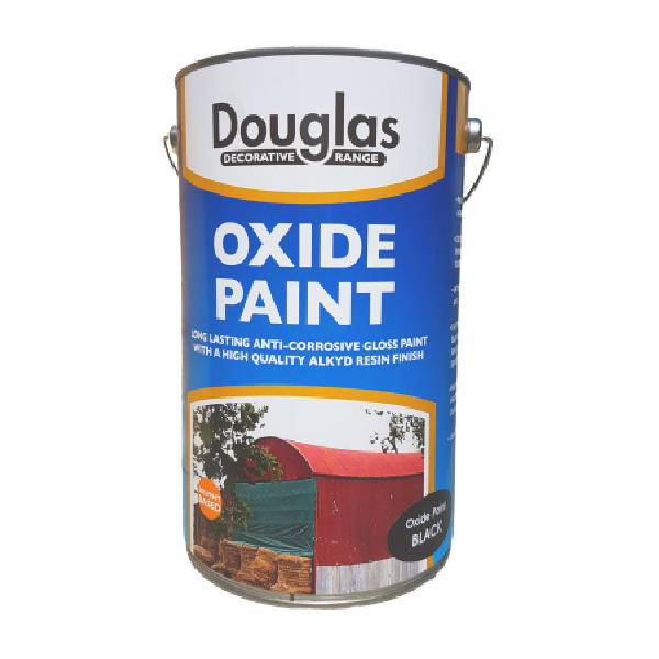 Douglas Oxide Paint Black 5L