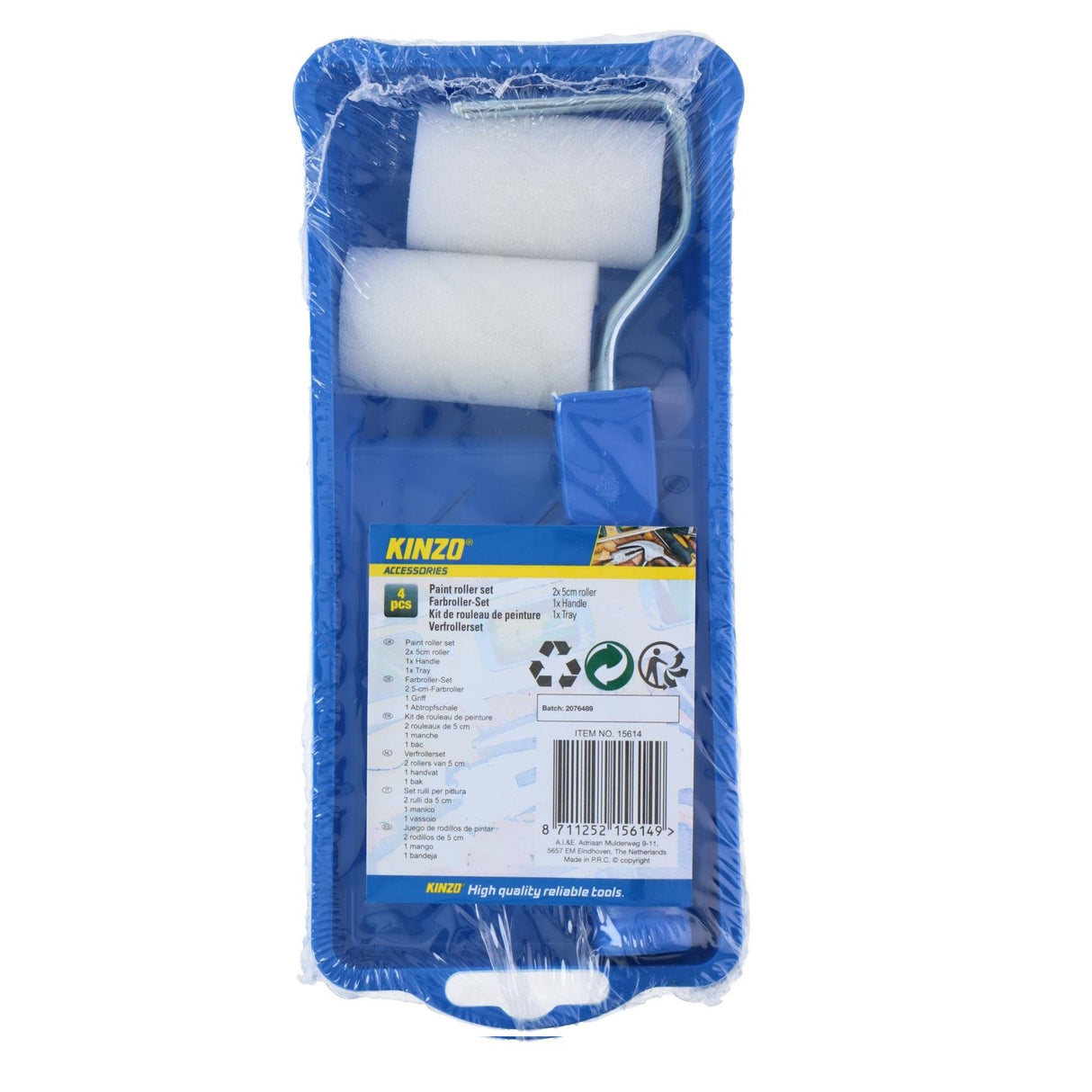 KINZO Paint Roller Set 4 pcs