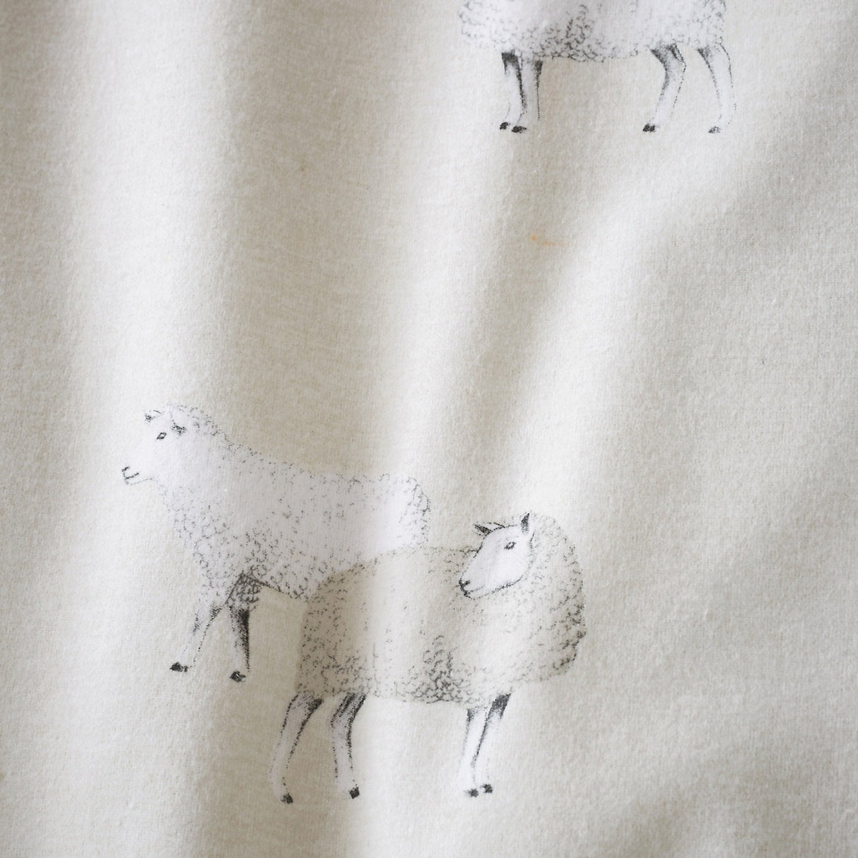 Catherine Lansfield Brushed Cotton Sheep Reversible Duvet Cover Set - Double - DUVET COVERS - Beattys of Loughrea