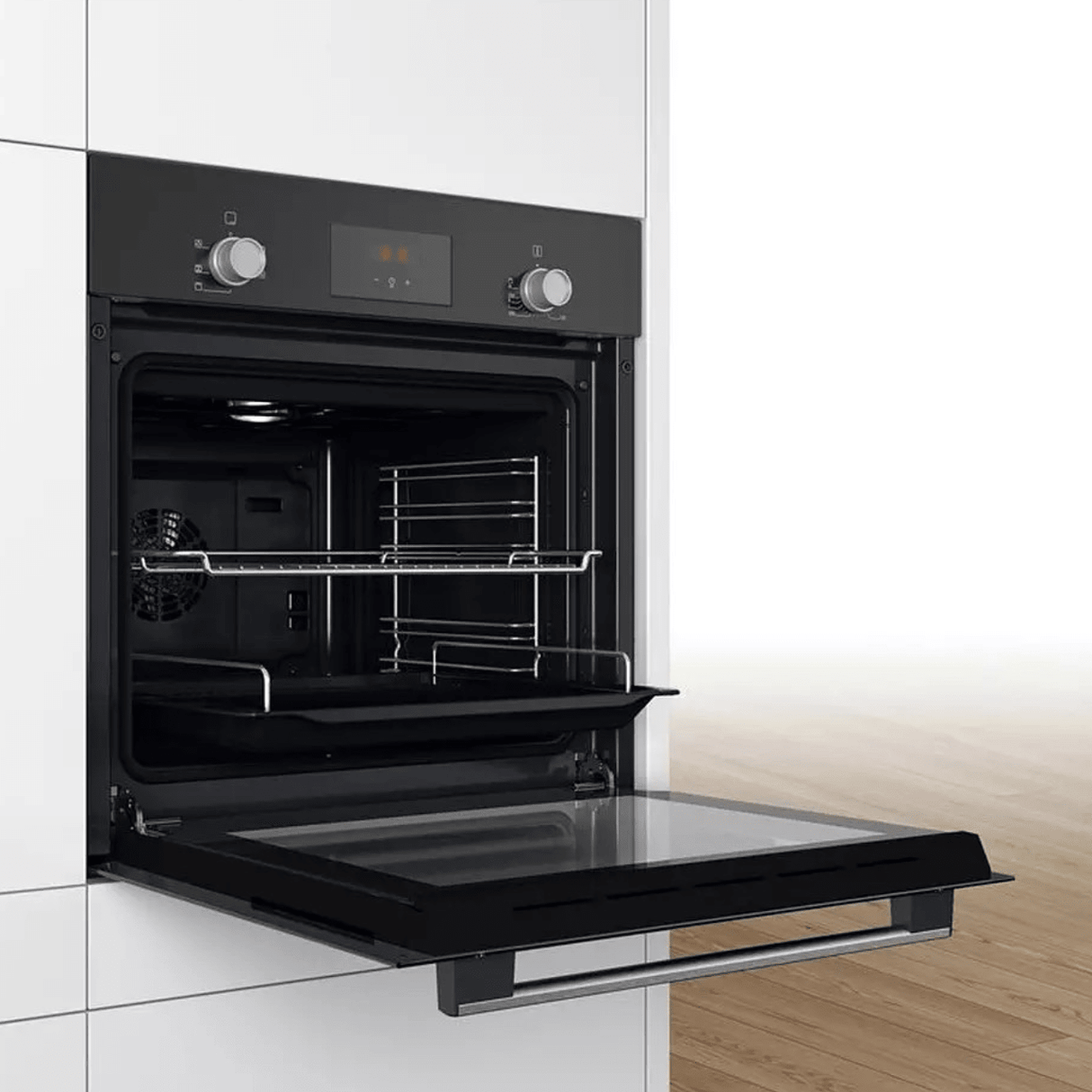 Bosch Serie 2 Integrated Multifunction Oven – Black | HHF113BA0B - ELECT OVEN SINGLE & DBLE BUILT IN - Beattys of Loughrea