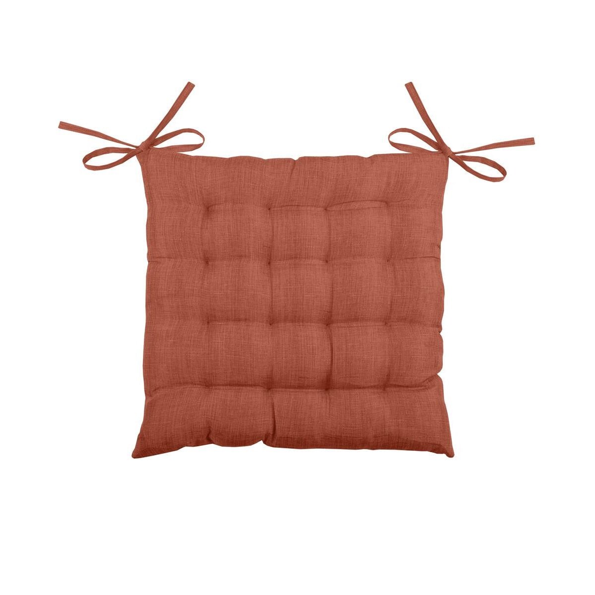 Chair Pad Bea Terracotta 40x40cm - CUSHIONS/COVERS - Beattys of Loughrea