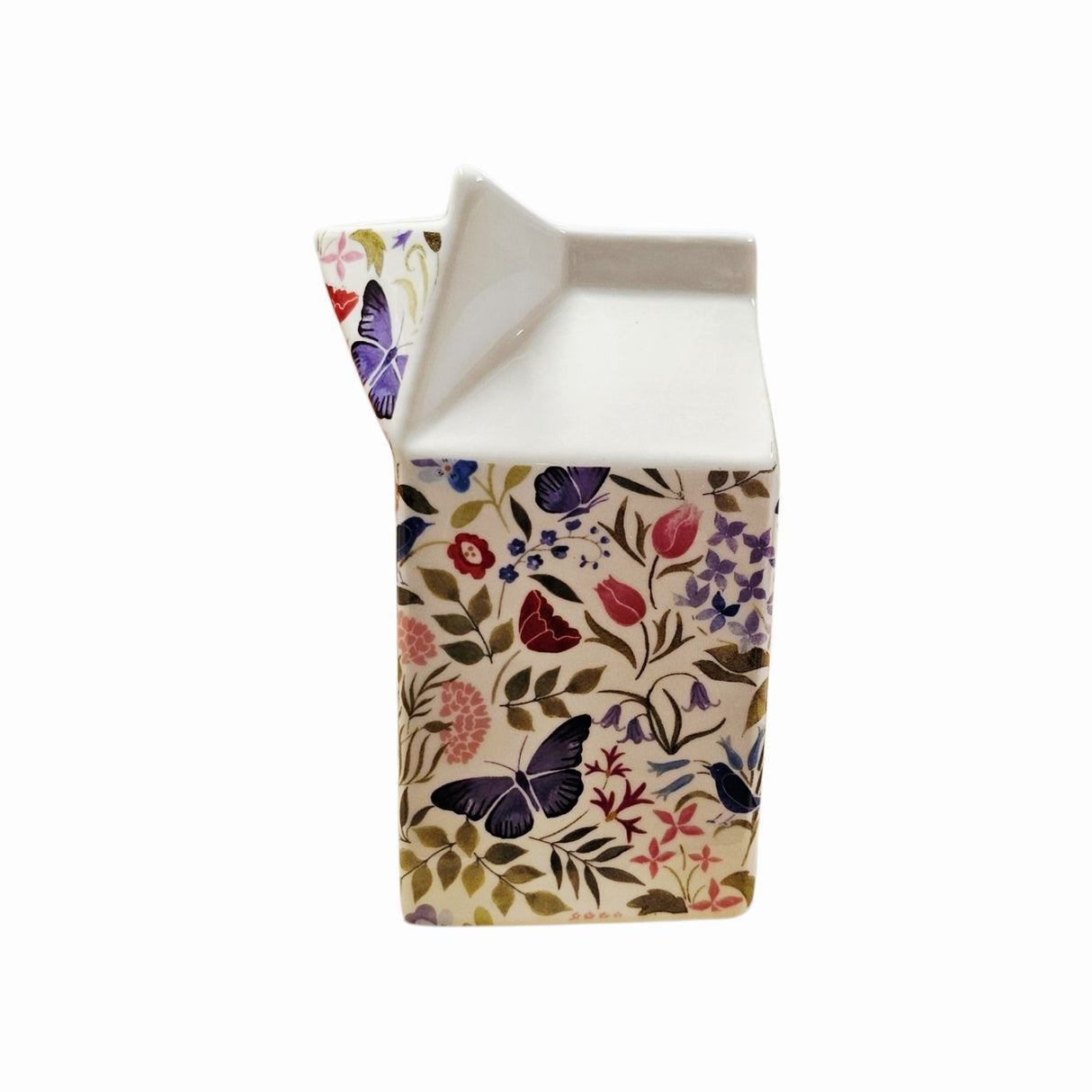 Shannonbridge Pottery Butterfly Garden Carton Jug - MUG SETS - Beattys of Loughrea