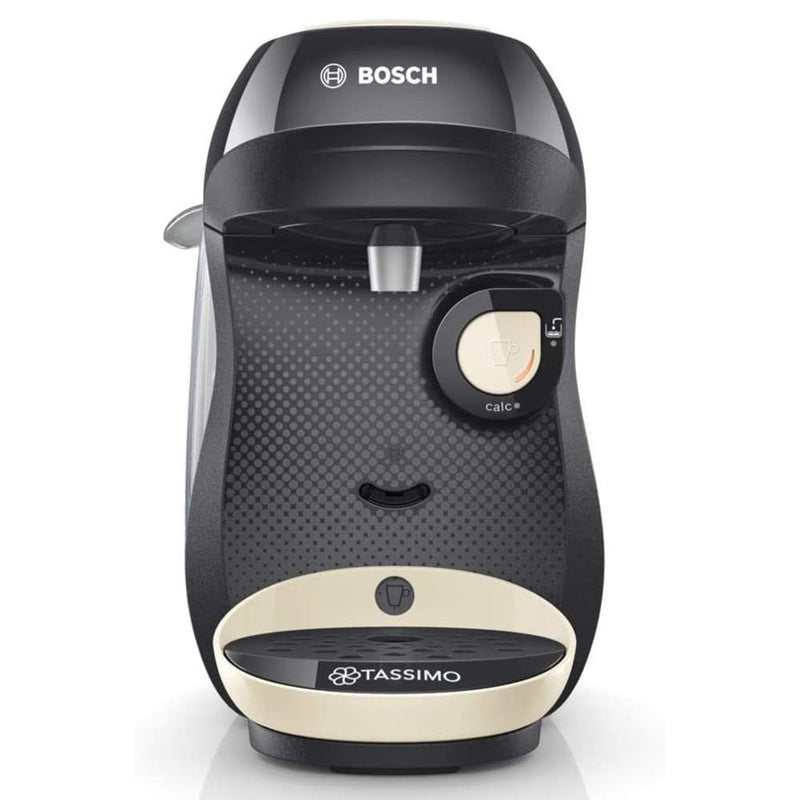Bosch Tassimo Happy Pod Coffee Machine - Cream/Black - COFFEE MAKERS / ACCESSORIES - Beattys of Loughrea