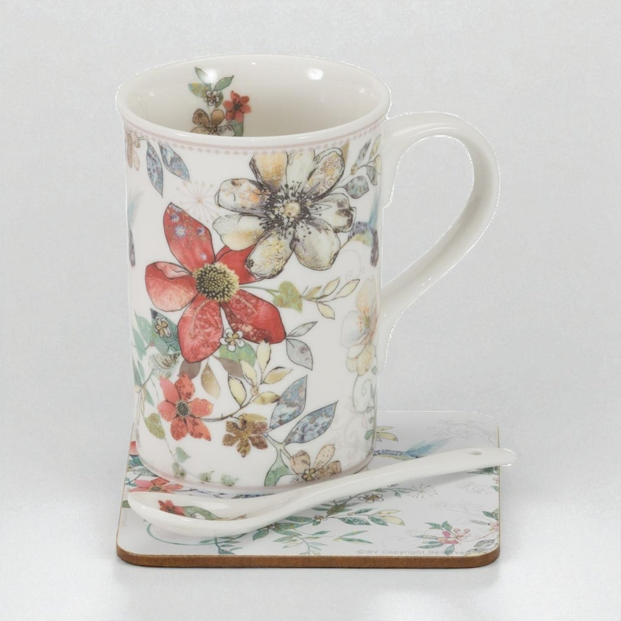 Flora & Hummingbird Mug Gift Set - MUG SETS - Beattys of Loughrea