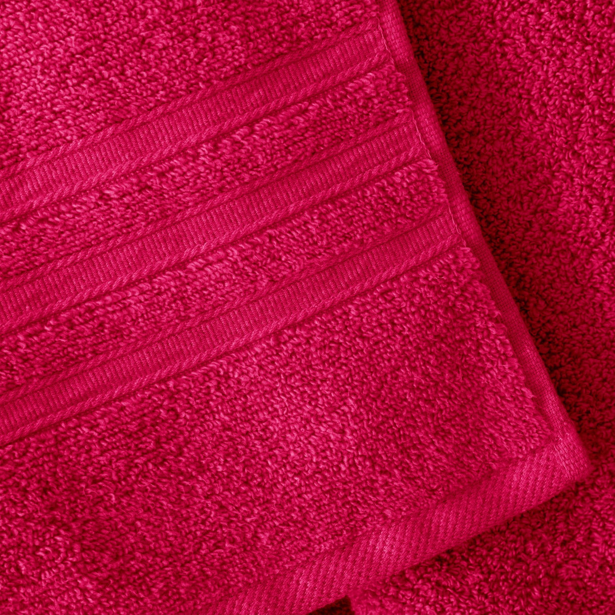 Catherine Lansfield Zero Twist Pink Bath Towel - TOWELS FACECLOTHS - Beattys of Loughrea