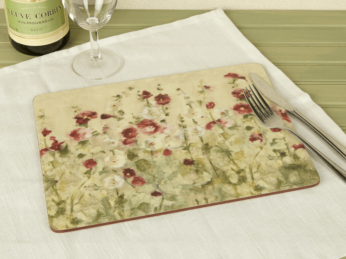 Creative Tops Wild Field Poppies Pack Of 4 Premium Placemats - TABLEMATS/COASTERS - Beattys of Loughrea