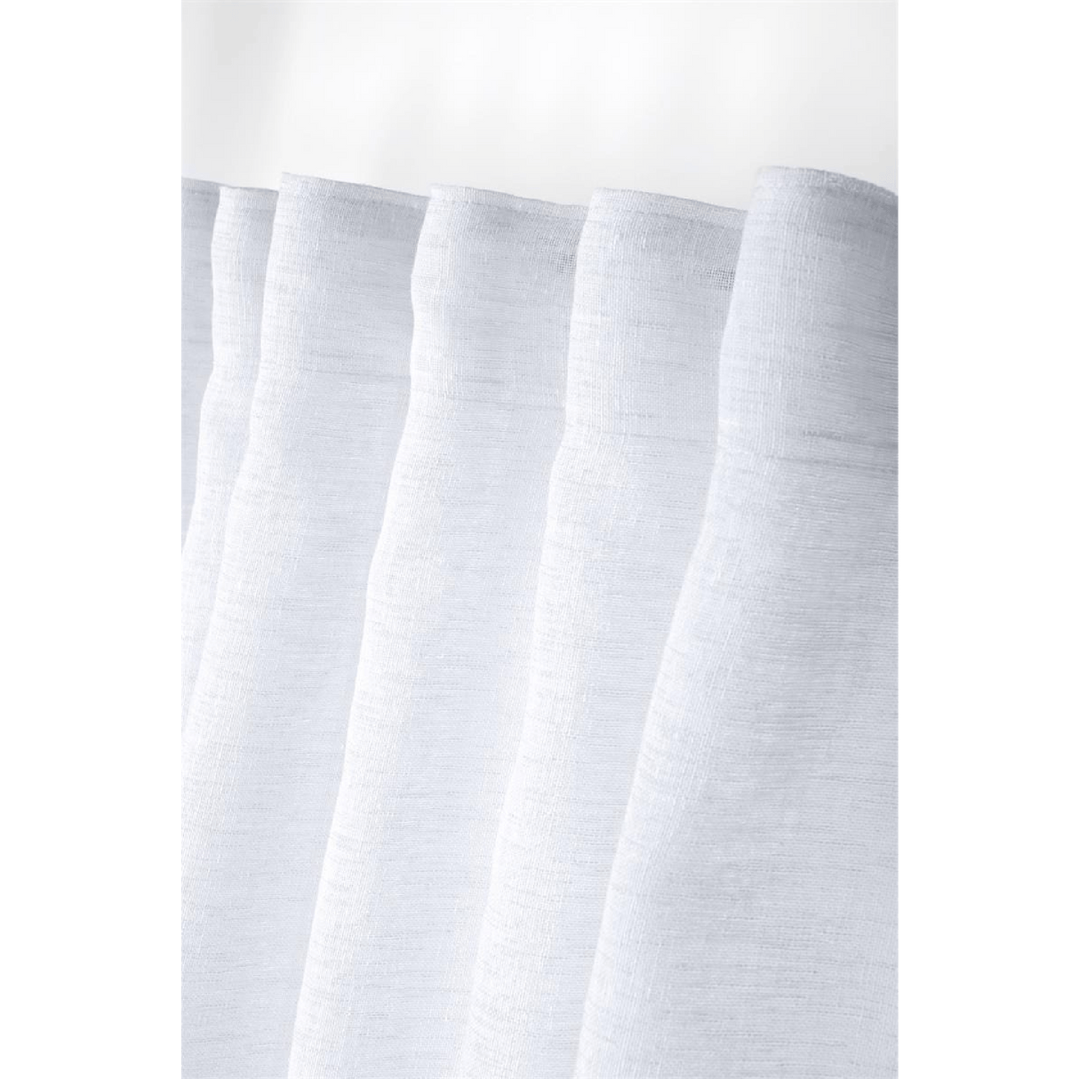 Sheer Curtain Madrid White 140 x 260cm - CURTAINS - READY MADE - Beattys of Loughrea