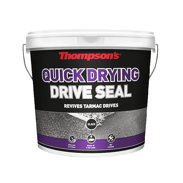 Thompson's Drive Seal Black 10 Litre - METAL PAINTS - Beattys of Loughrea