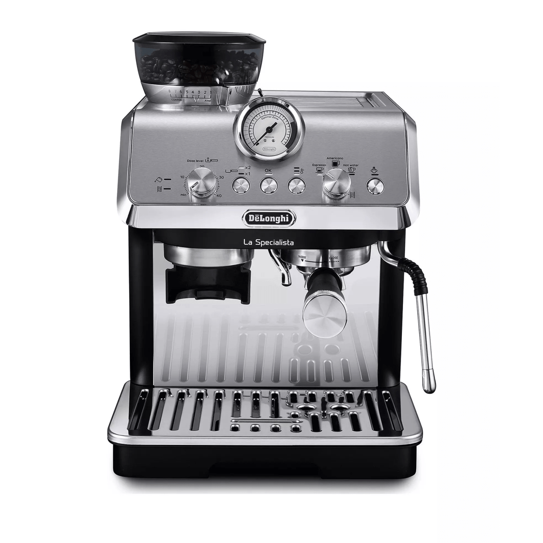 Delonghi La Specialista Arte Manual Bean to Cup Coffee Machine - Black | EC9155.MB - COFFEE MAKERS / ACCESSORIES - Beattys of Loughrea