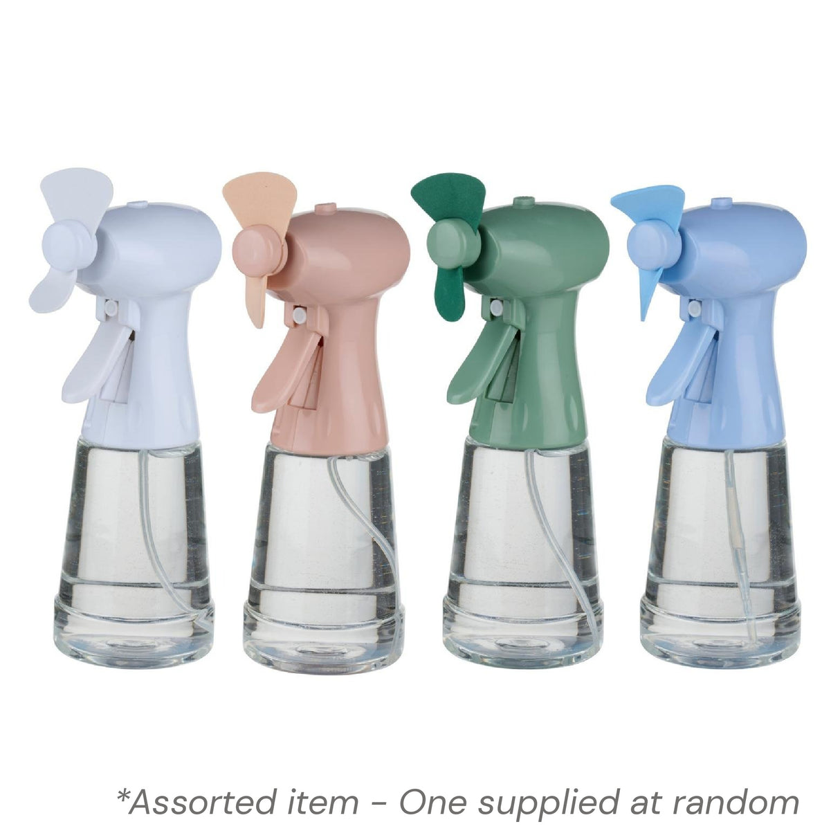 LIFETIME Portable Water Spray Fan Assorted - One Supplied*