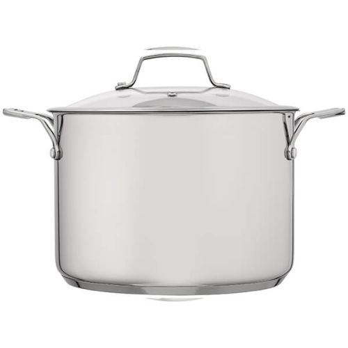 Stellar 24cm Stockpot 6L with Glass Lid - COOKWARE - S/STEEL - Beattys of Loughrea