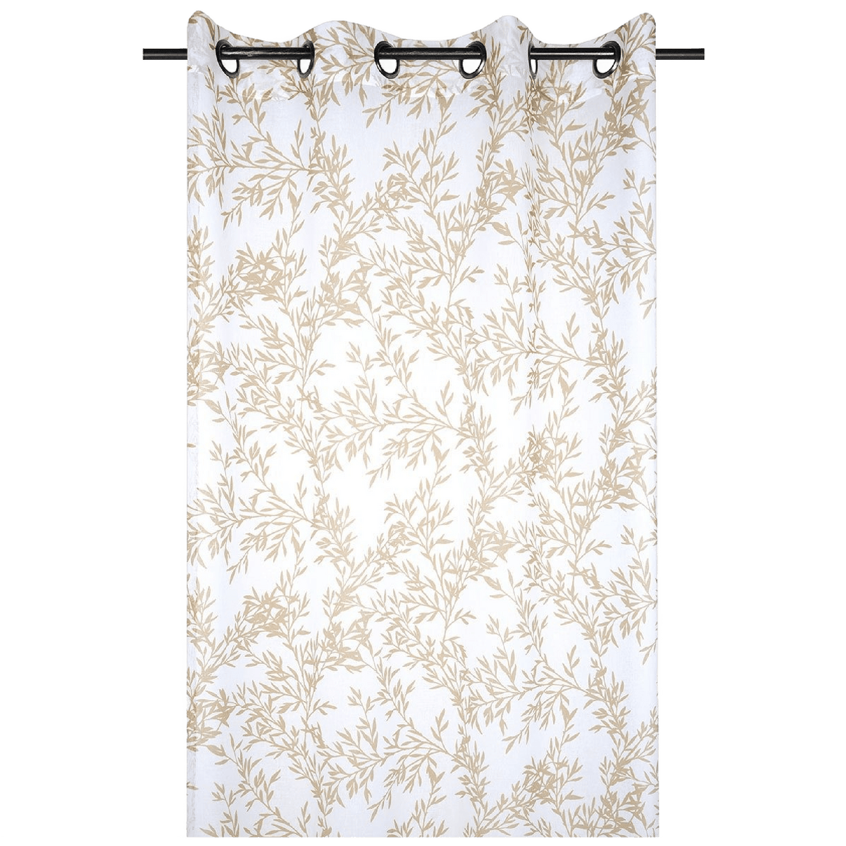 Sheer Curtain Goldy Gold 135 x 260cm - CURTAINS - READY MADE - Beattys of Loughrea