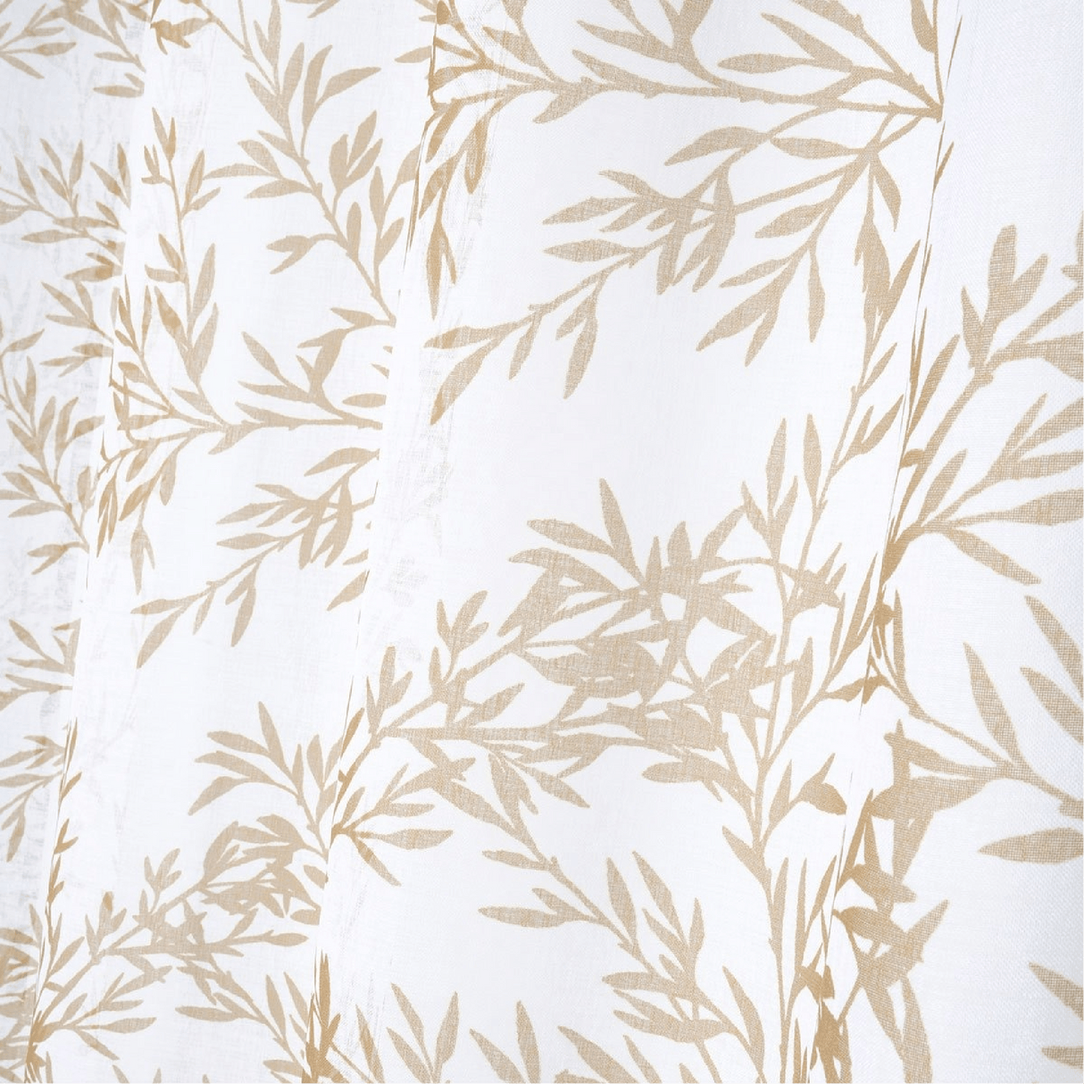 Sheer Curtain Goldy Gold 135 x 260cm - CURTAINS - READY MADE - Beattys of Loughrea