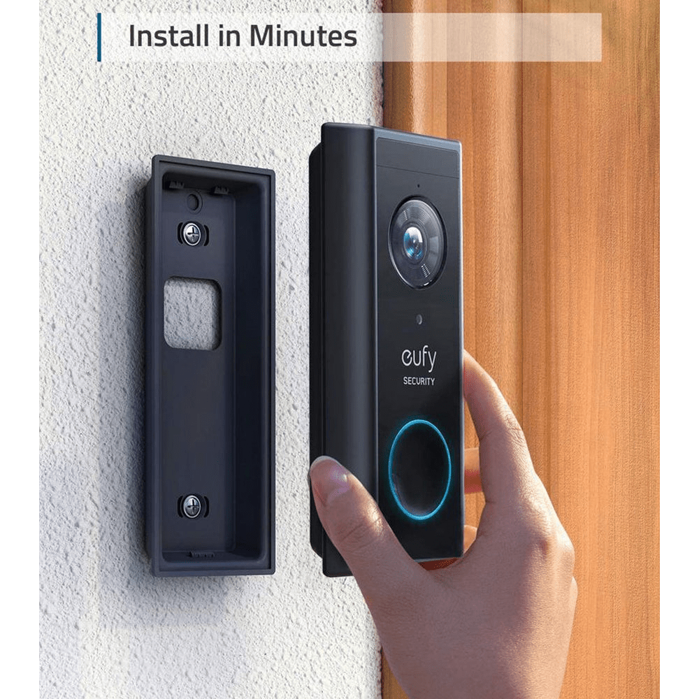 Eufy Video Doorbell 2K Battery Powered With Home Base 2 | E82101W4 - INTERCOM/DOOR BELL - Beattys of Loughrea