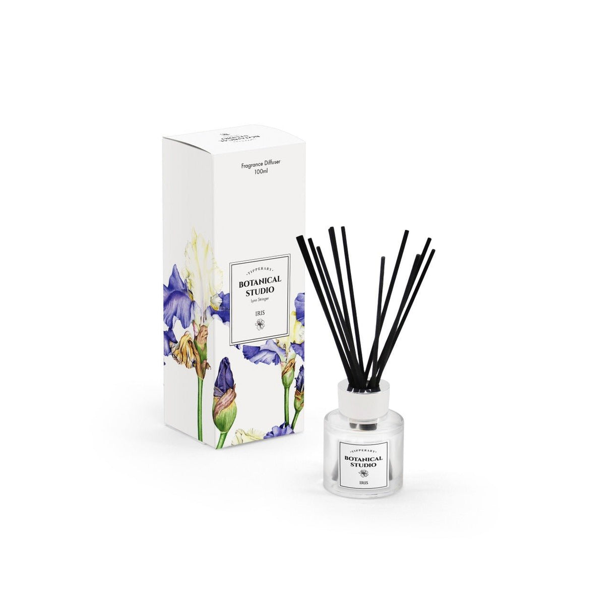 TIPPERARY CRYSTAL Botanical Studio Diffuser - Iris - POT POURRI/AROMATHERAPY/OILS/DIFFUSER - Beattys of Loughrea
