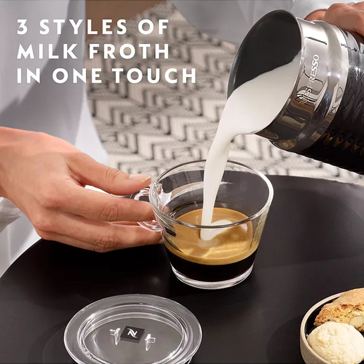 Nespresso Vertuo Pop Cold Coffee Machine Set, Pacific Blue - COFFEE MAKERS / ACCESSORIES - Beattys of Loughrea