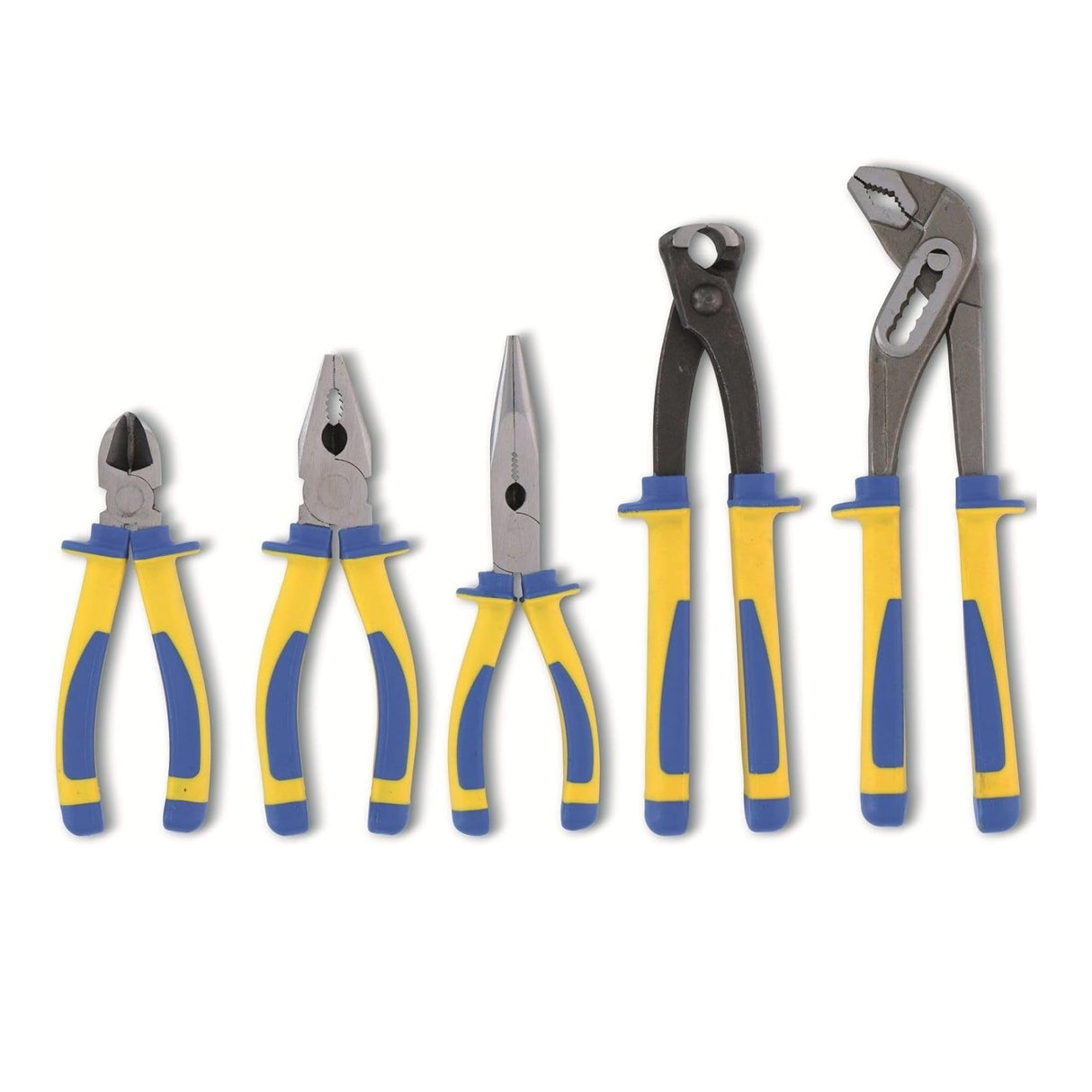 Kinzo 5pc Pliers Combination Set - PLIERS - Beattys of Loughrea