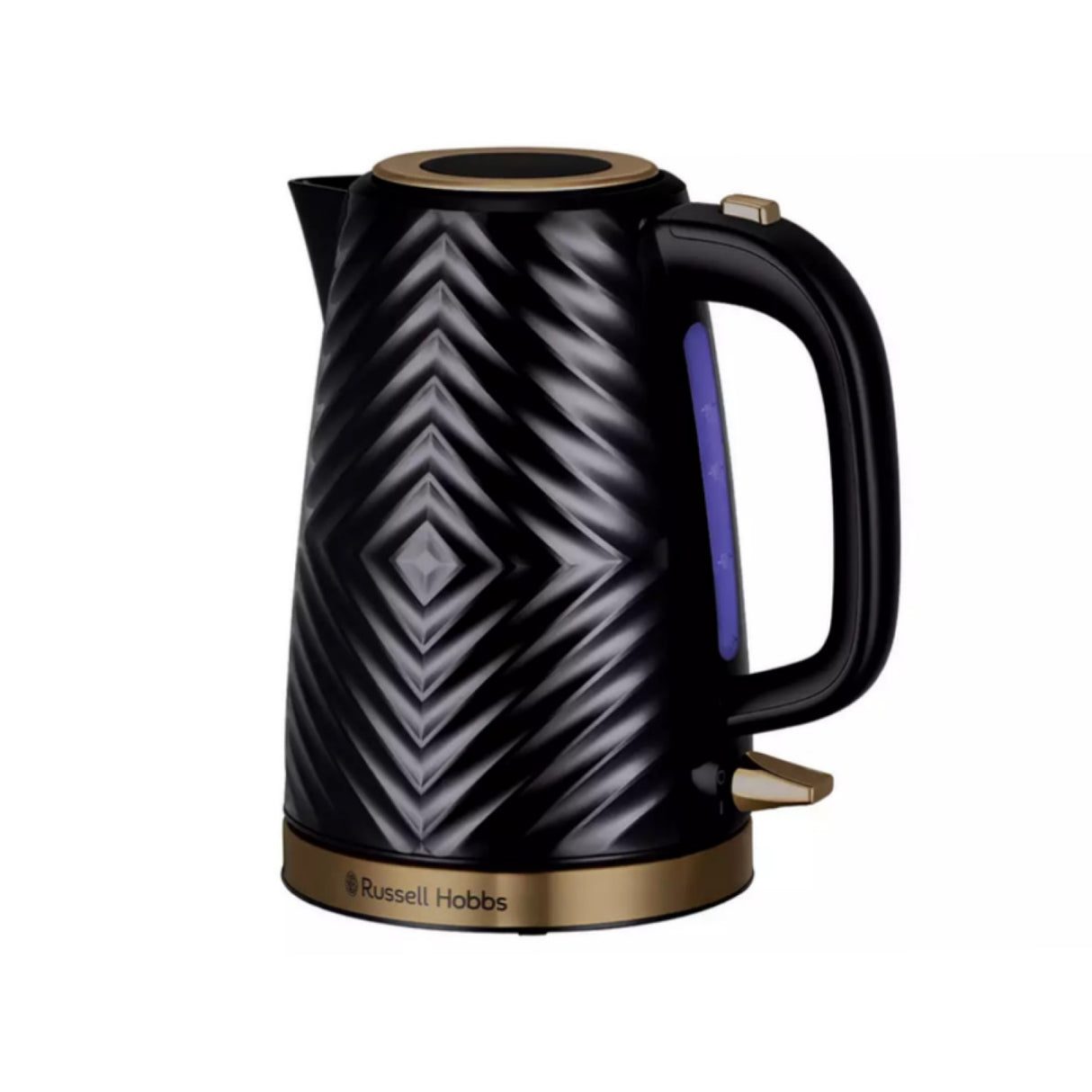 Russell Hobbs Groove Black Kettle 26380