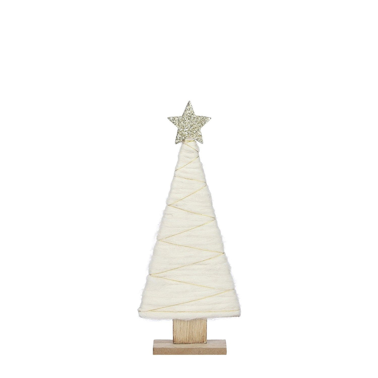 White Tree Decoration 31cm - XMAS TREE SMALL - Beattys of Loughrea