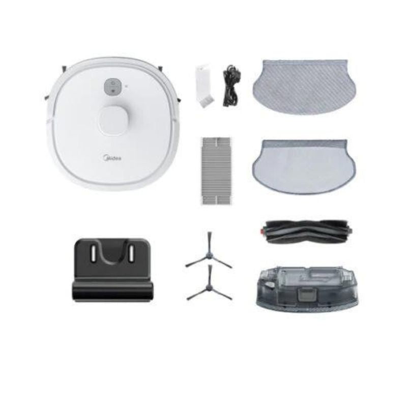 Midea M6 Robot Vacuum Cleaner - White | M6 - ROBOT VACUUM CLEANER - Beattys of Loughrea