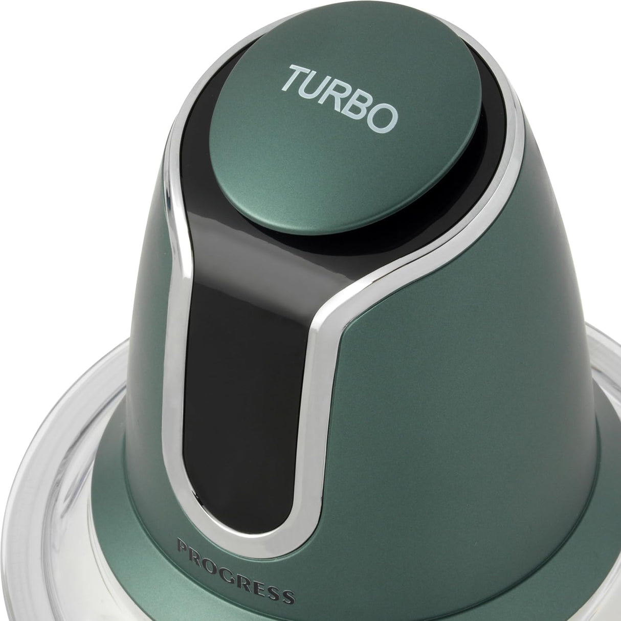 Progress Green Shimmer Glass Chopper - HAND BLENDERS CHOPPERS - Beattys of Loughrea