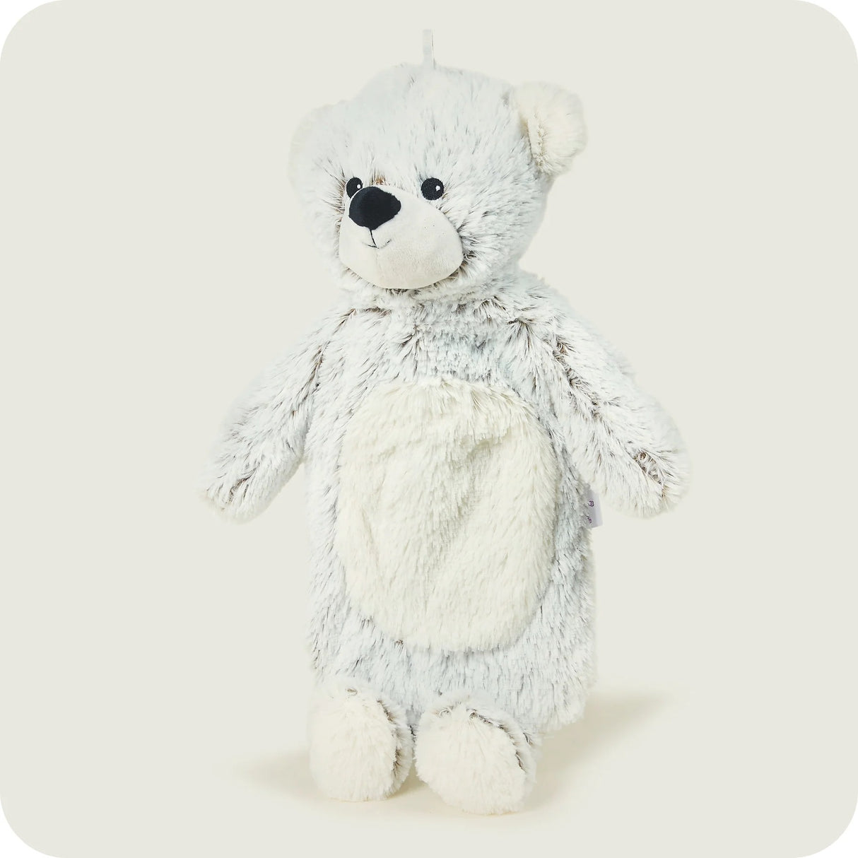 Warmies 3D Square Hot Water Bottle Marshmallow Bear - H/H - HOT WATER BOTTLE - Beattys of Loughrea