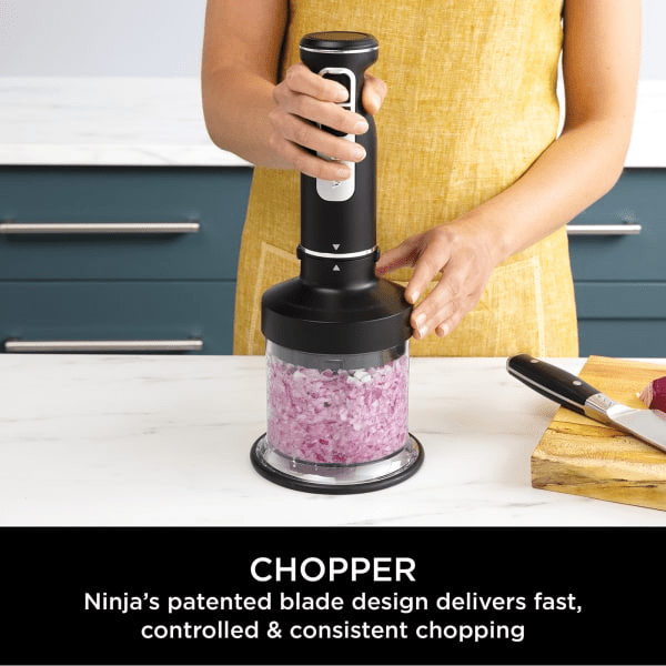 Ninja Foodi 3 - in - 1 Hand Blender, Mixer & Chopper CI100UK - HAND MIXERS - Beattys of Loughrea