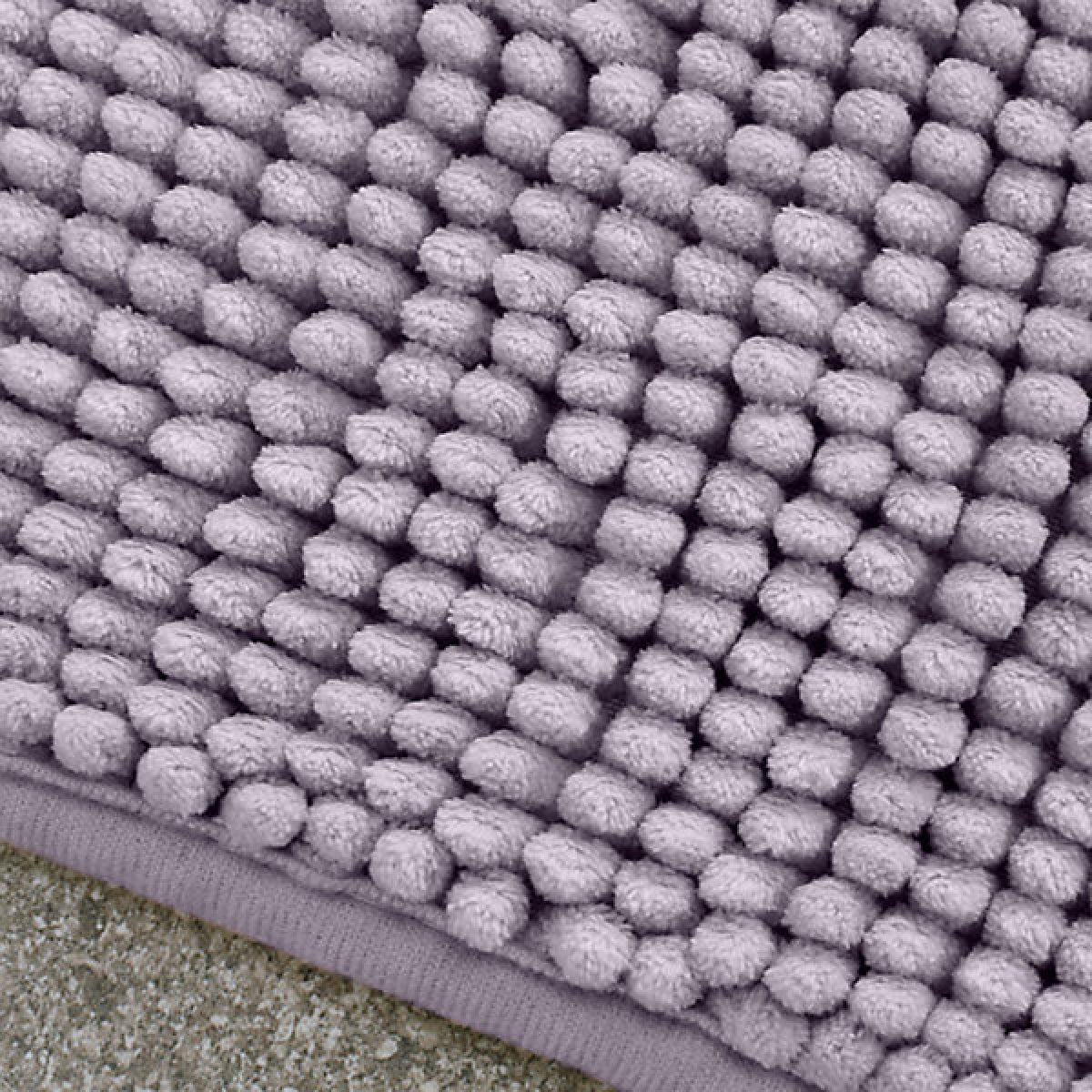 Catherine Lansfield Bathroom Bobble Bath Mat Lilac - BATH MATS/SETS - Beattys of Loughrea