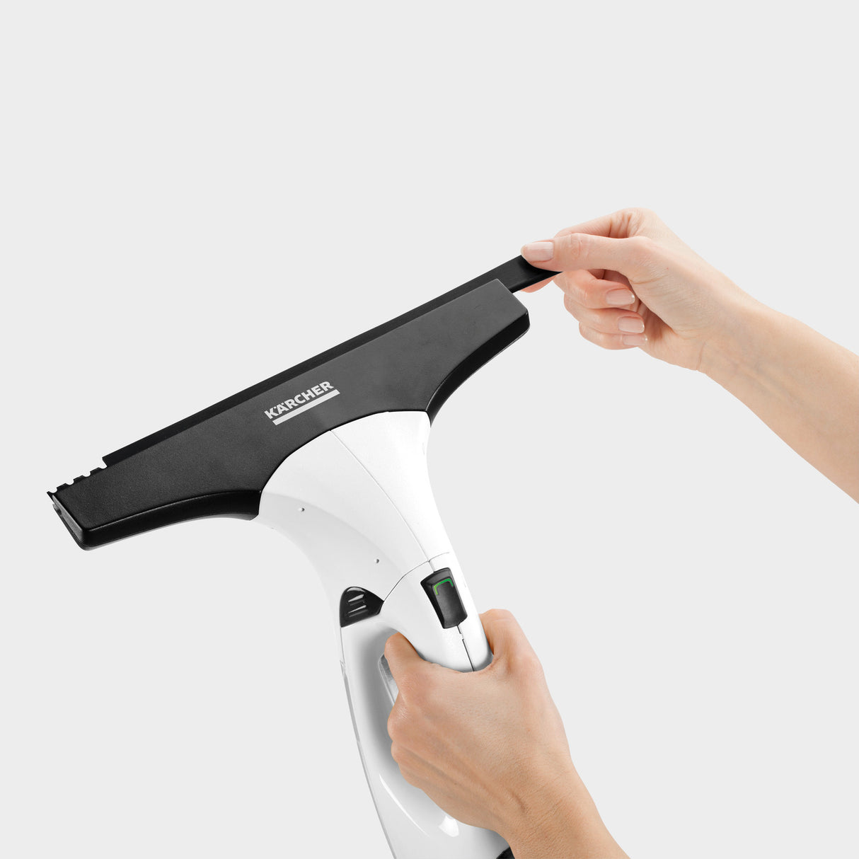 Kärcher WV2 Plus Window Vac White - STEAM CLEANER - Beattys of Loughrea