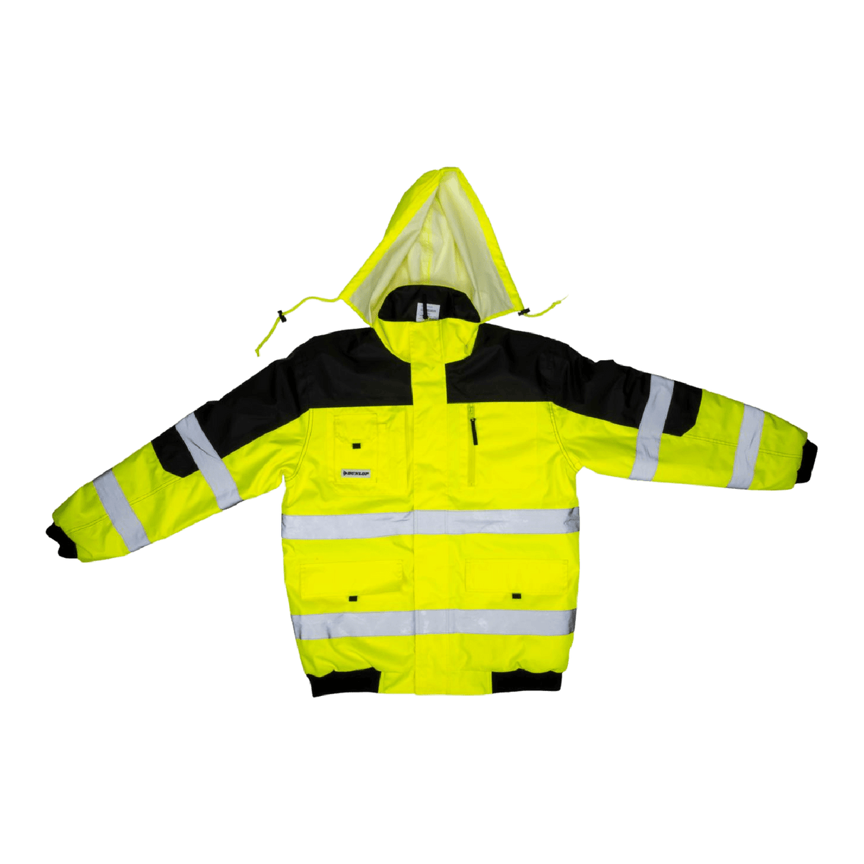 Dunlop Hi-Vis Safety Jacket Size XXL - JACKET/ BODYWARMER - Beattys of Loughrea