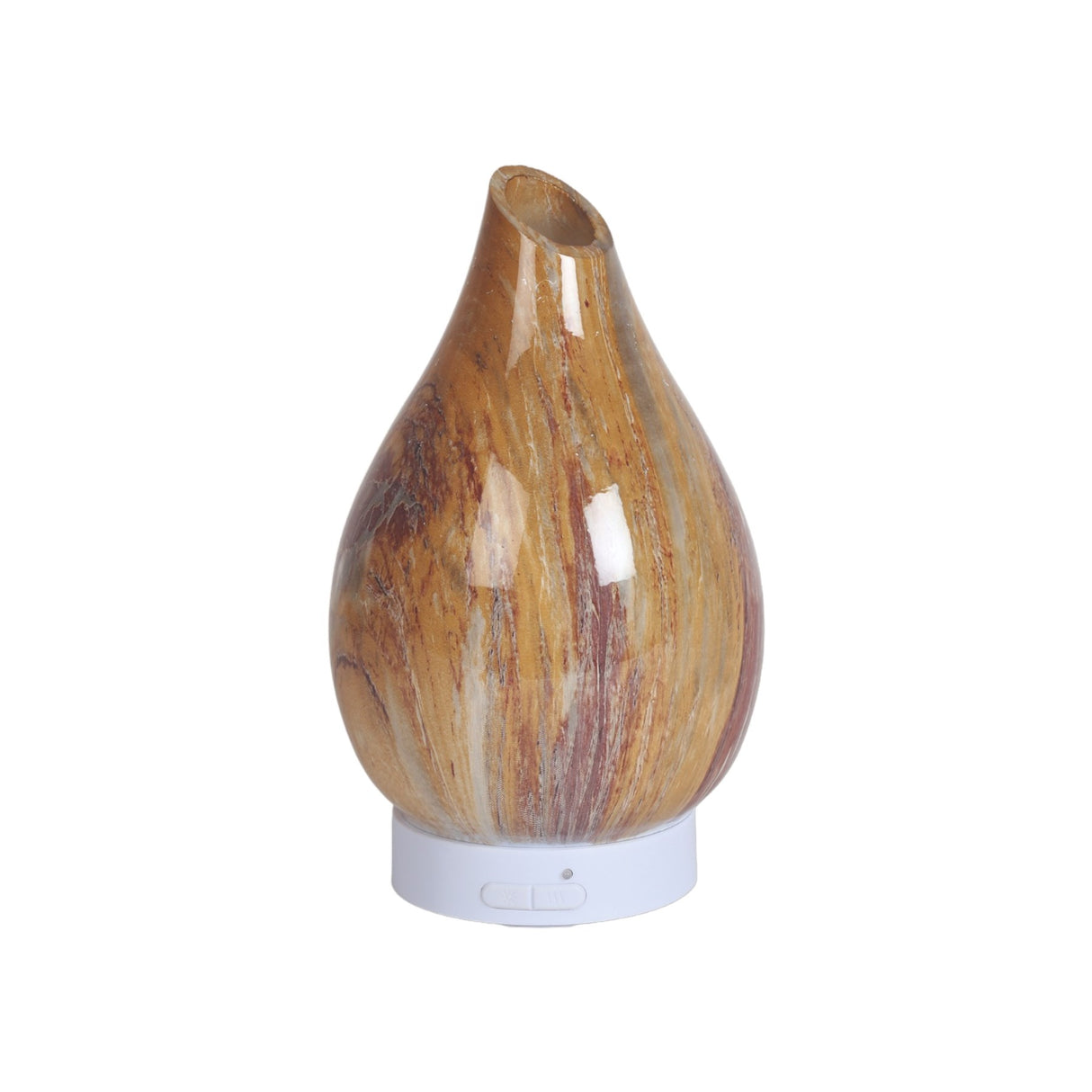 LED Ultrasonic Diffuser - Breccia Marble Diffuser 23cm