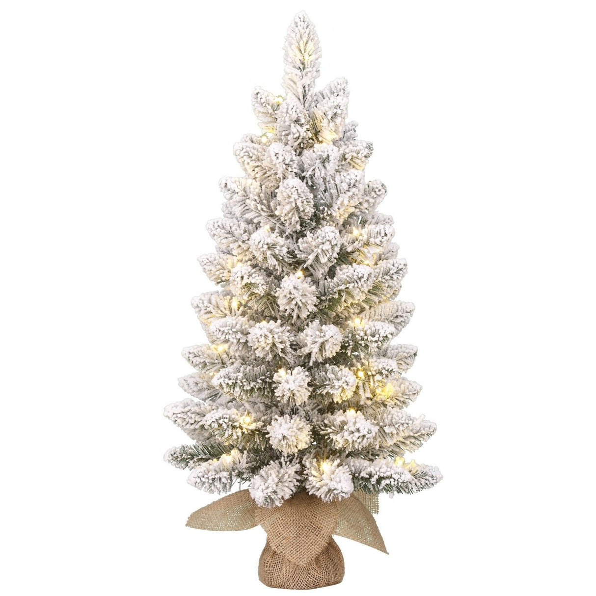 Gerlos Pre - Lit Christmas Tree with 30 LED Battery Operated with Timer 75cm - XMAS TREE PRELIT & POPUP - Beattys of Loughrea