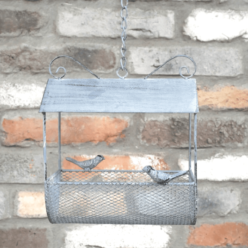 Hanging Birdfeeder Metal 41cm - BIRD HOUSE/ FEEDERS - Beattys of Loughrea
