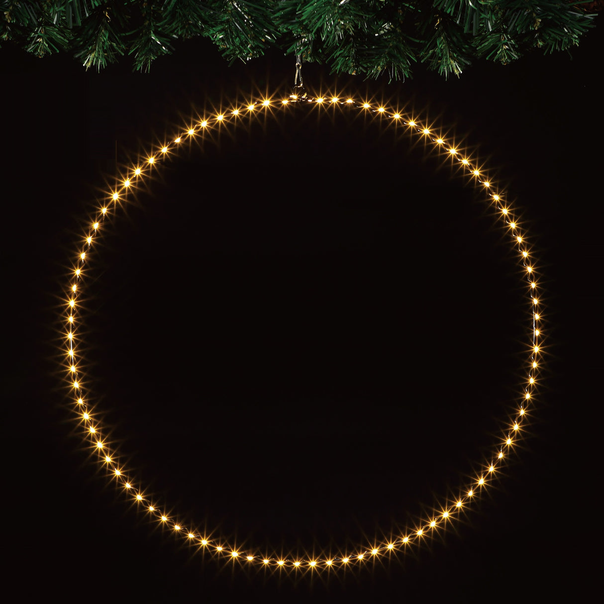 Noma 60cm Warm White Circle Of Light - XMAS ROOM DECORATION LARGE AND LIGHT UP - Beattys of Loughrea