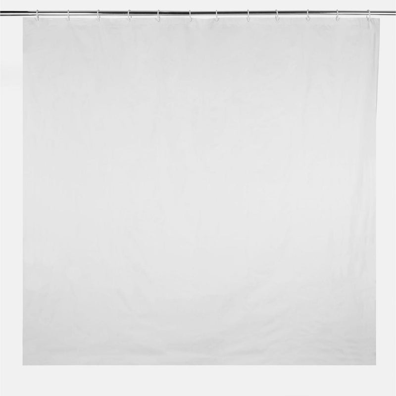 Beldray Antibac Shower Curtain White - SHOWER CURTAIN & CLIPS - Beattys of Loughrea